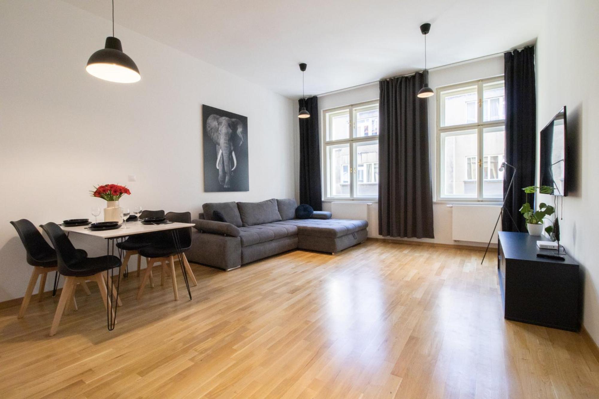 Krakovska Cr Apartments Прага Стая снимка